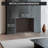 Puraflame Ayame 33" Electric Fireplace Insert with Fire Crackling Sound, Remote Control, 750/1500W, Black-2021445052