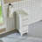 Brescia 12" Freestanding Bathroom Side Cabinet with 3 Drawers-1117629425