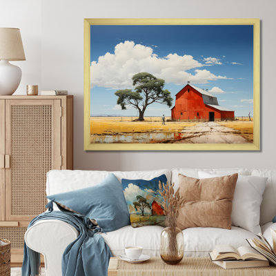 " Landscape Barns Rural Patchwork III "