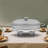 Oval Food Warmer Buffet Chafing Dish Set-2057599263