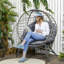 Houstonia Steel Outdoor Lounge Chair
