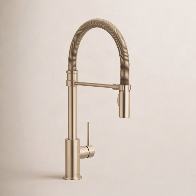 Robinet de cuisine Trinsic Pro Style, Bronze champagne