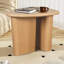 Table d'appoint de table fuselée (bois naturel)