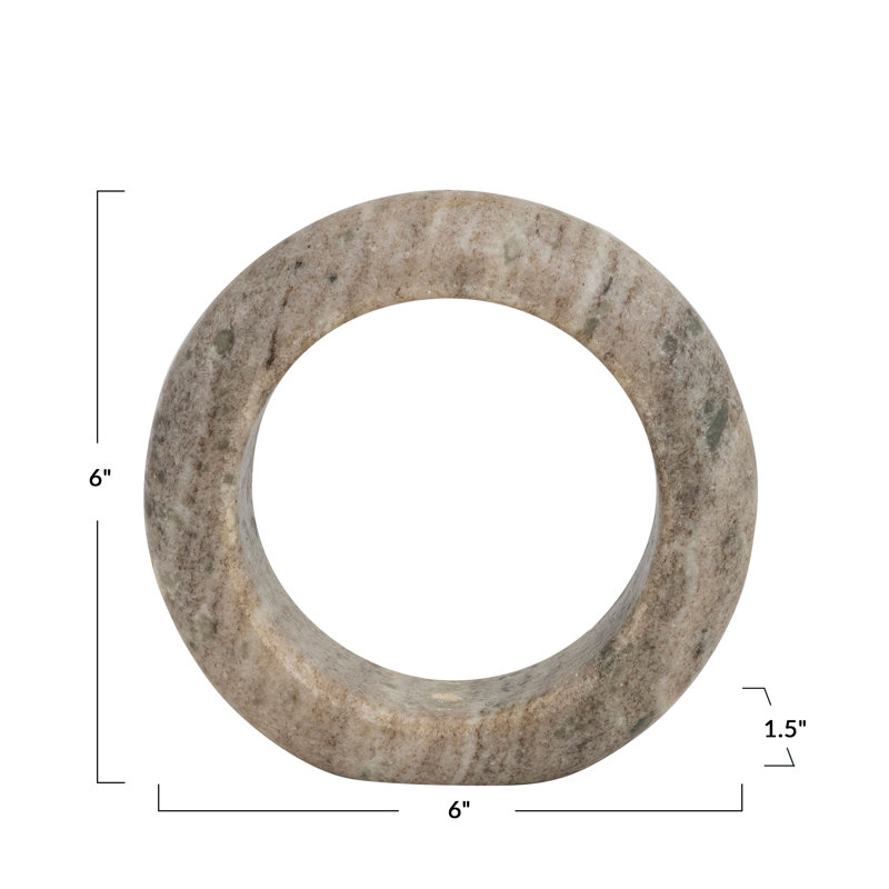 Decorative Marble Circle Incense Holder