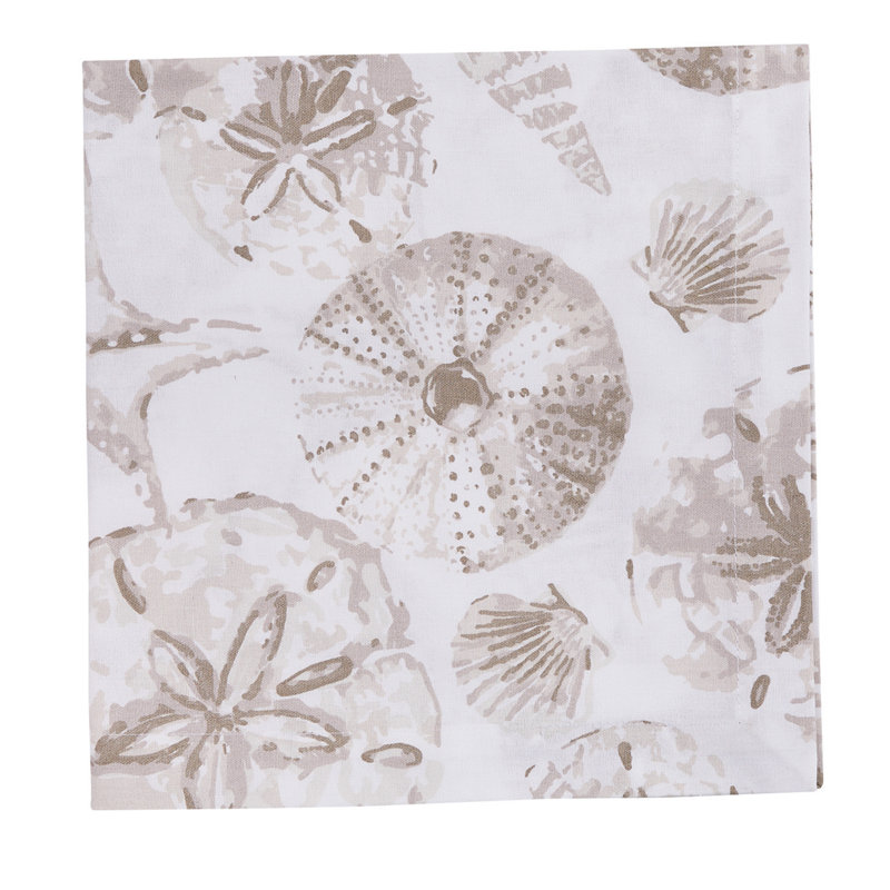 Ensemble de 4 serviettes de table Highland Dunes Beach Cove