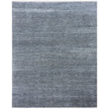 DAMADMARTGYBK Hand Knotted Area Rug in Gray