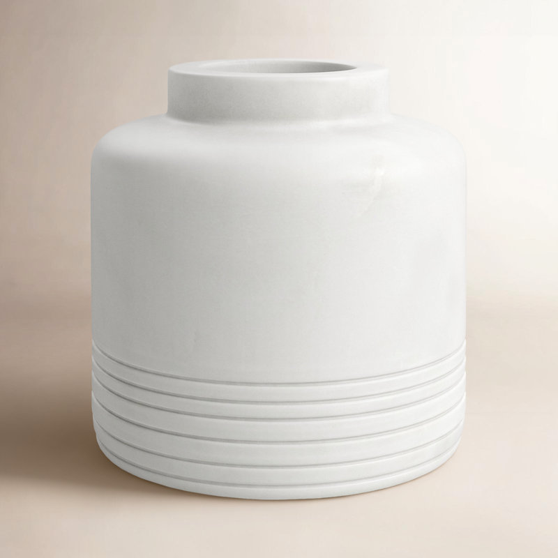 Vase de table en marbre Caselyn