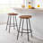 Concord Backless Wood Bar Stools - Set Of 2 In Black-94387539-94387538