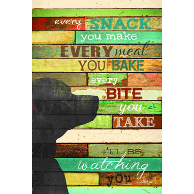 " I'll Be Watching You " Graphic Art Print