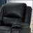 39 Inch Wide Faux Leather Manual Swivel Recliner, Perfect For Comfort And Modern Living Spaces