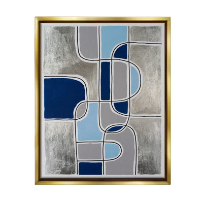 "Alternating Centric Shapes" par Michael Willett sur toile