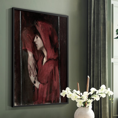 «Vintage Portrait Print CXIX» sur papier