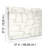 Craftsman Geometric White and Soft Grey Wallpaper