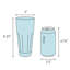 Manhattan DOF 9 oz. Whiskey Glass