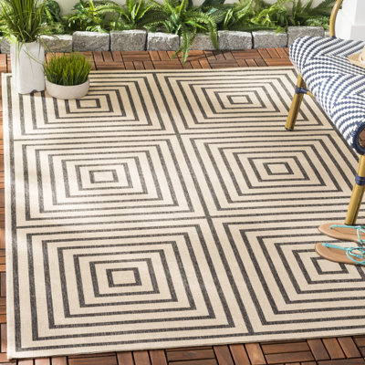 Mckenzie Geometric Indoor / Outdoor Area Rug