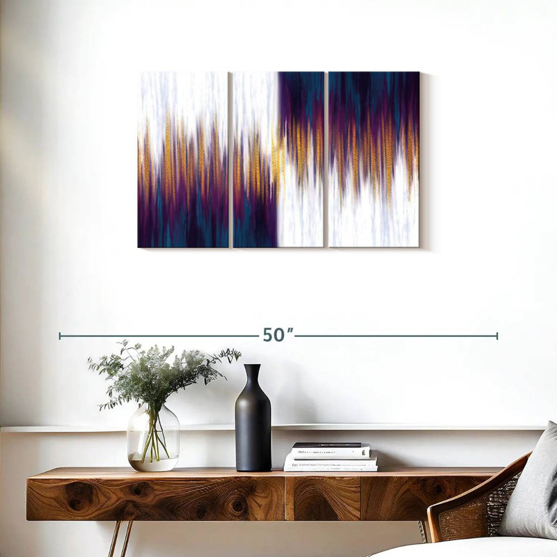 Avery Opposite Paint Drips, 20" H x 33" W