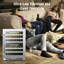 24" 44 Bottle Dual Zone Freestanding/Built-In Wine Refrigerator