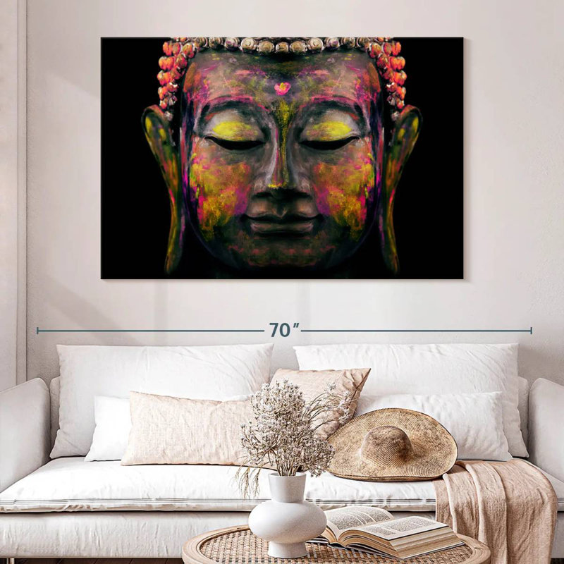 Adella Unique Buddha, 34" H x 51" W