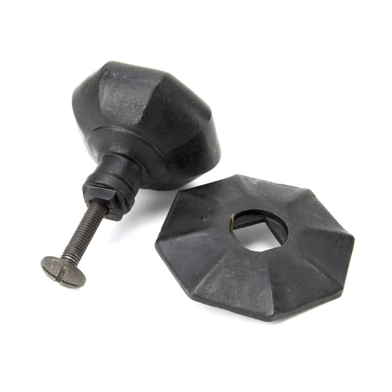 External Beeswax Octagonal Centre Door Knob