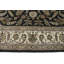 Tapis noir Indo-Nain