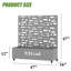 Metal Planter Box with Trellis with Wheels-1784459259-1800366899