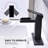 Waterfall Single Handle Bathroom Sink Faucet With Pop Up Drain-109547784