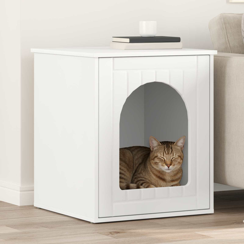 62cm H Cat Tree, White