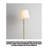 Nordic Minimalist Linen & Solid Brass Floor Lamp