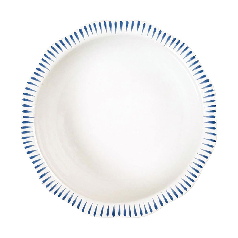 Sitio Stripe 12" Serving Bowl