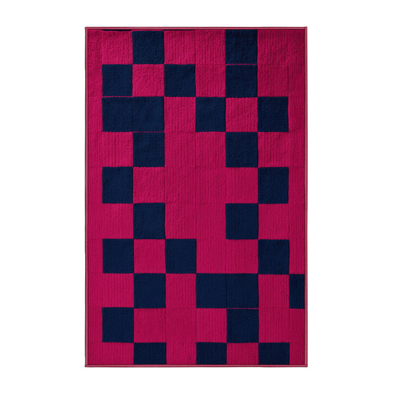 Tapis botanique brun lavable à la machine, Rectangulaire 2 pi x 3 pi