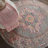 Abbate Oriental Gray/Pink Area Rug-1524812795