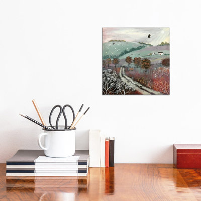 «Autumn Dusk» par Jo Grundy - reproduction d'art