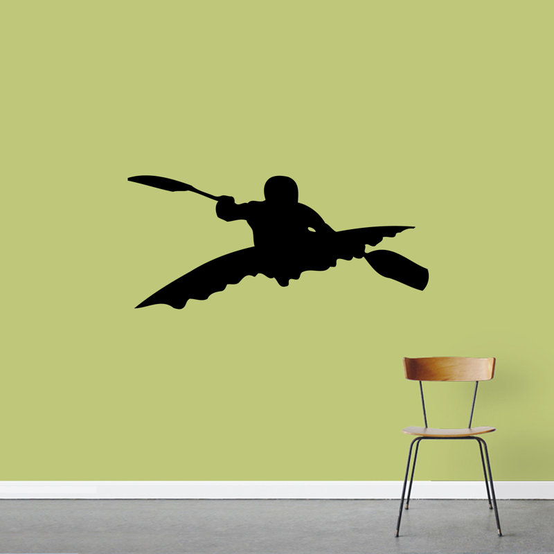 Steffes Entertainment Non-Wall Damaging Wall Decal, Black