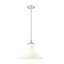 Luminaire suspendu 1 lumière en nickel brossé Ohlson 16 pouces-1679577429