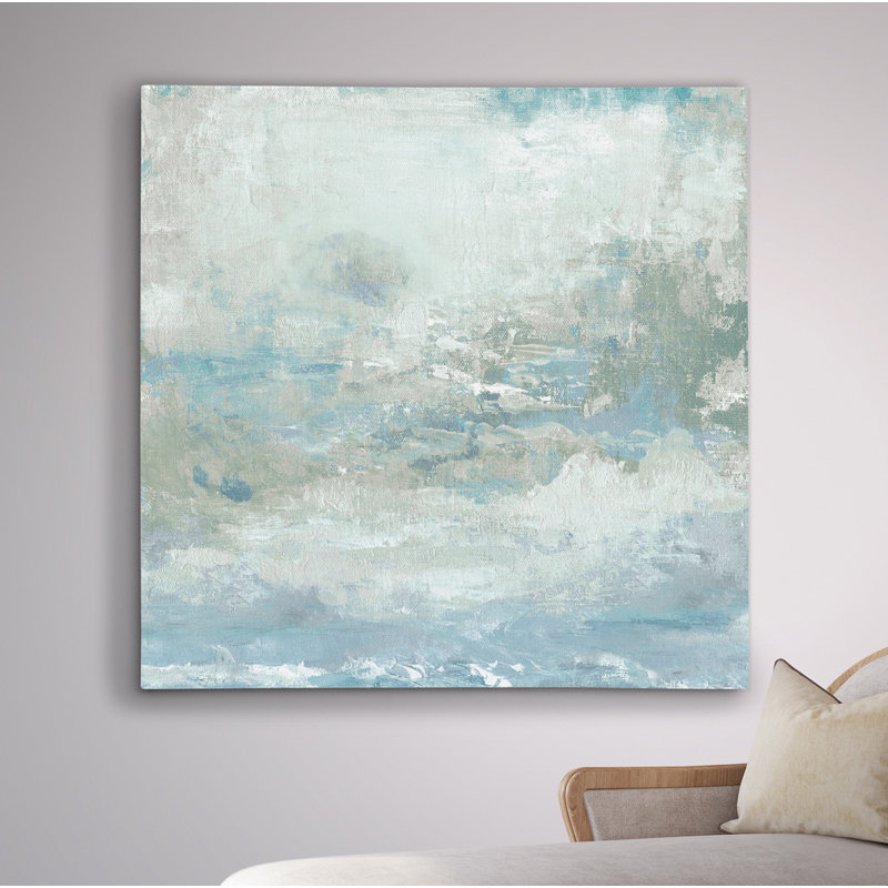 'Cloudscape' Oil Painting Print, 40" H x 40" W x 1.5" D, Wrapped Canvas