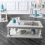 Table basse de style rustique antique