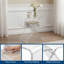 Table d'appoint en acrylique transparent avec compartiment de rangement - Table de bout / table de chevet moderne une pièce - Table d'appoint compacte et facile à nettoyer pour chambre à coucher, canapé ou petit salon