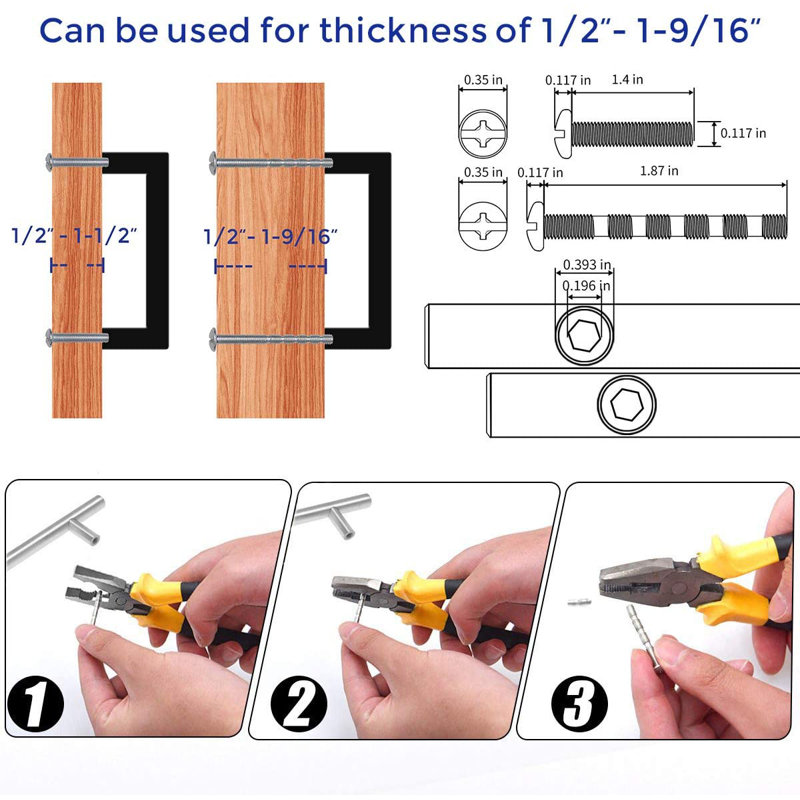 5" Center Bar Pull Multipack