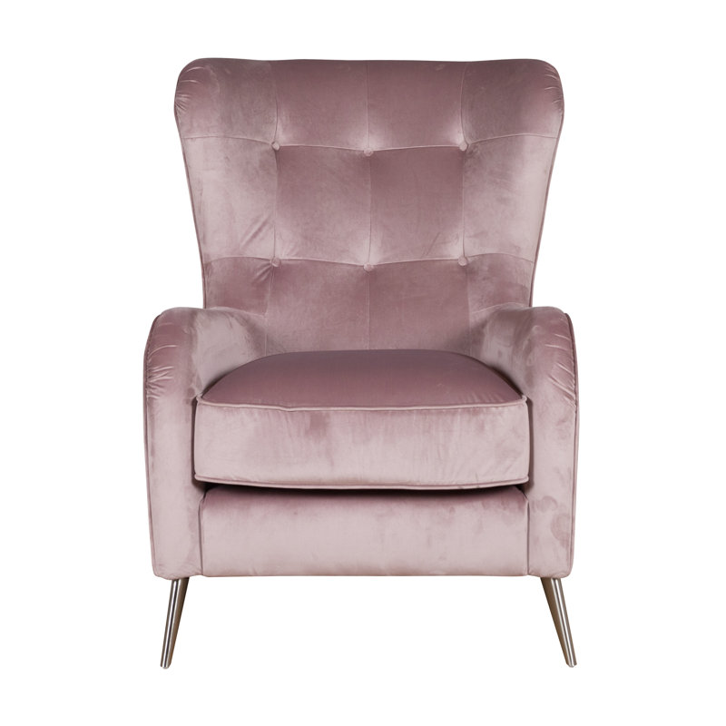 Virgil Upholstered Wingback Chair