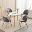 Chaise d'appoint rembourrée en velours Eurania-1191315543