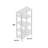 Charney Geometric Bookcase-5242086