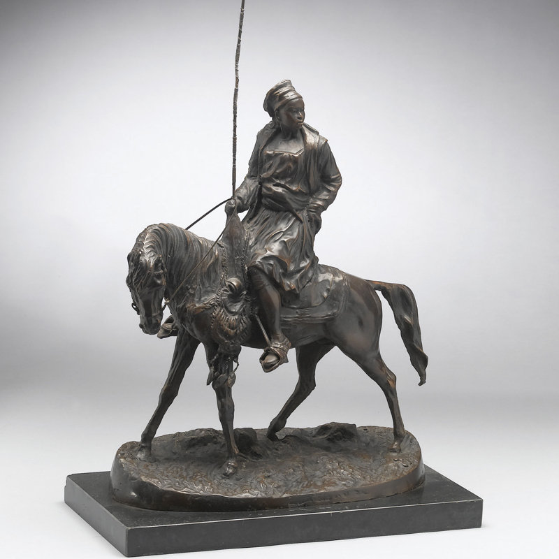 Statue de troupeau africaine sur cheval Ferguson