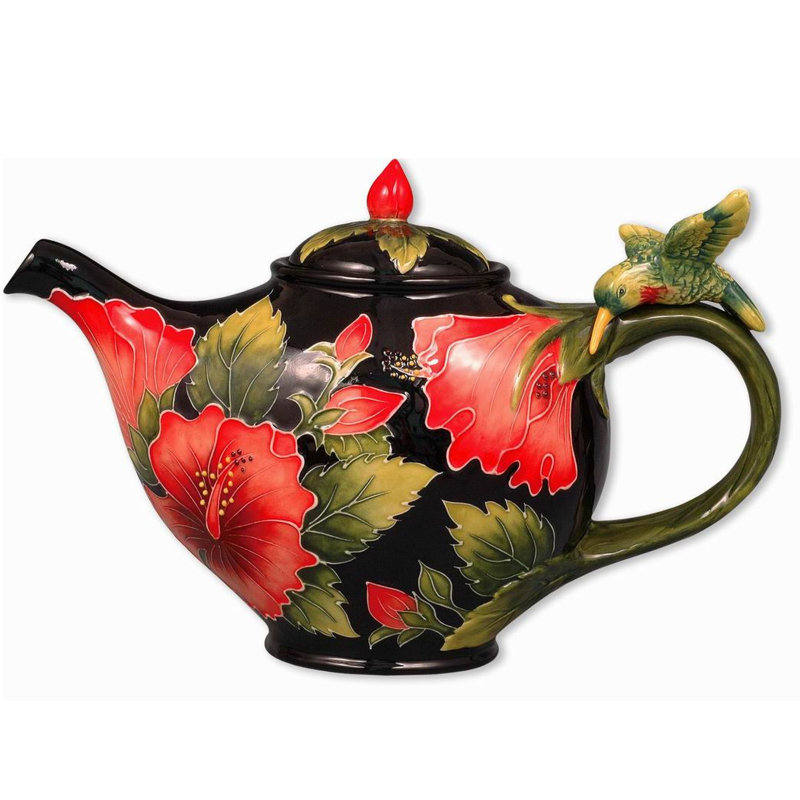 Théière en céramique Maisonib Hibiscus