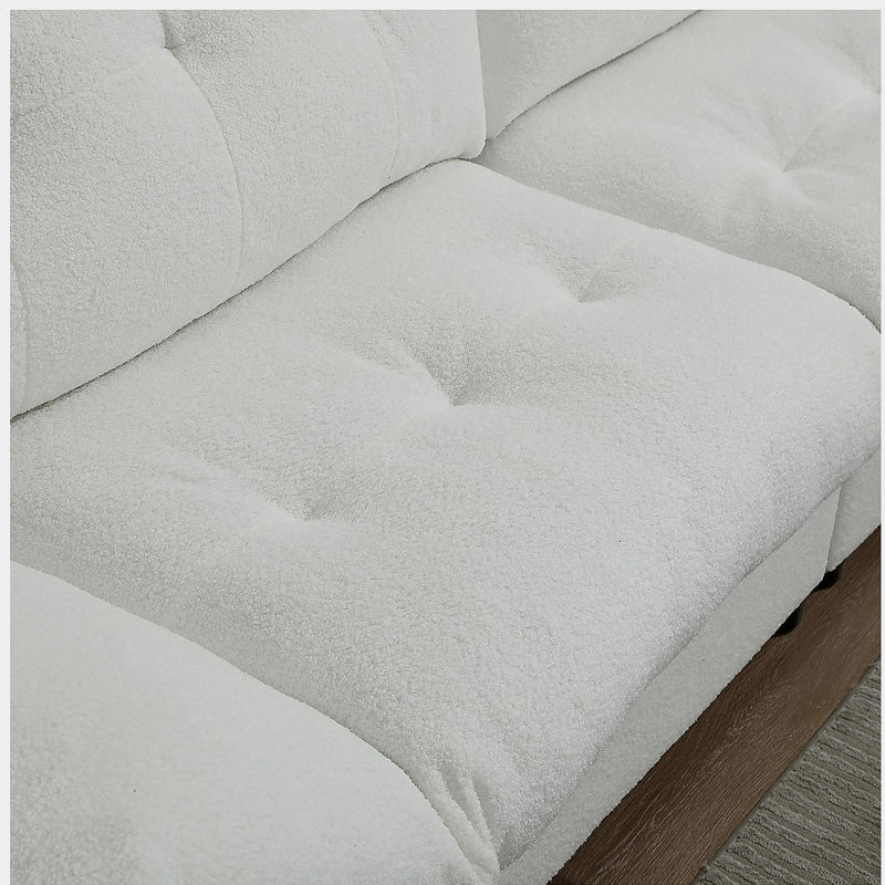 [Vidéo fournie: nouveau canapé de style nuage, velours en peluche, canapé nuage confortable, salon, appartement