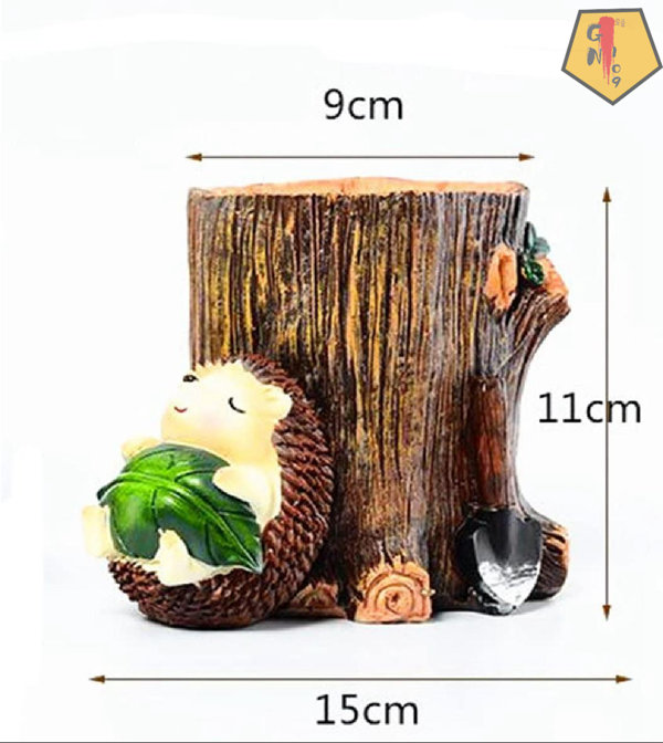  FUNOMOCYA Little Hedgehog Note Holder Photocard Holder