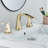 Widespread 2-handle Bathroom Faucet with Drain Assembly-86663667