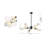 Harland 8 Light Chandelier With Glass Shades-1046643937-1007708731