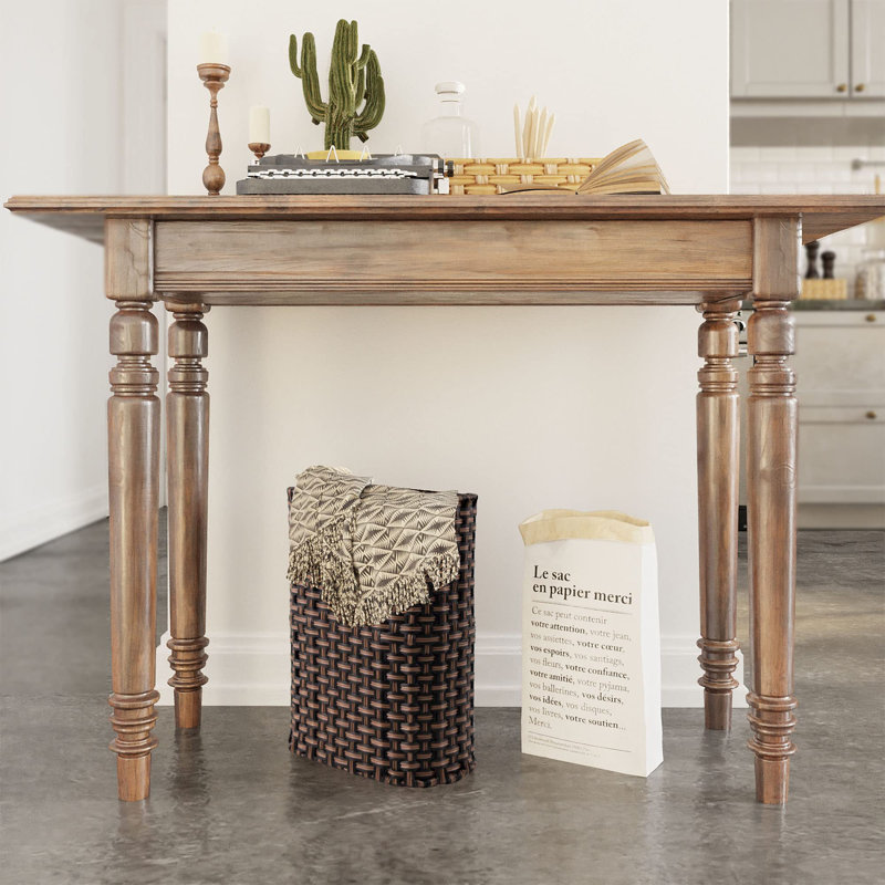Wicker Freestanding Umbrella Stand, Brown