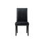 Ensemble de chaises d'appoint en similicuir Parke