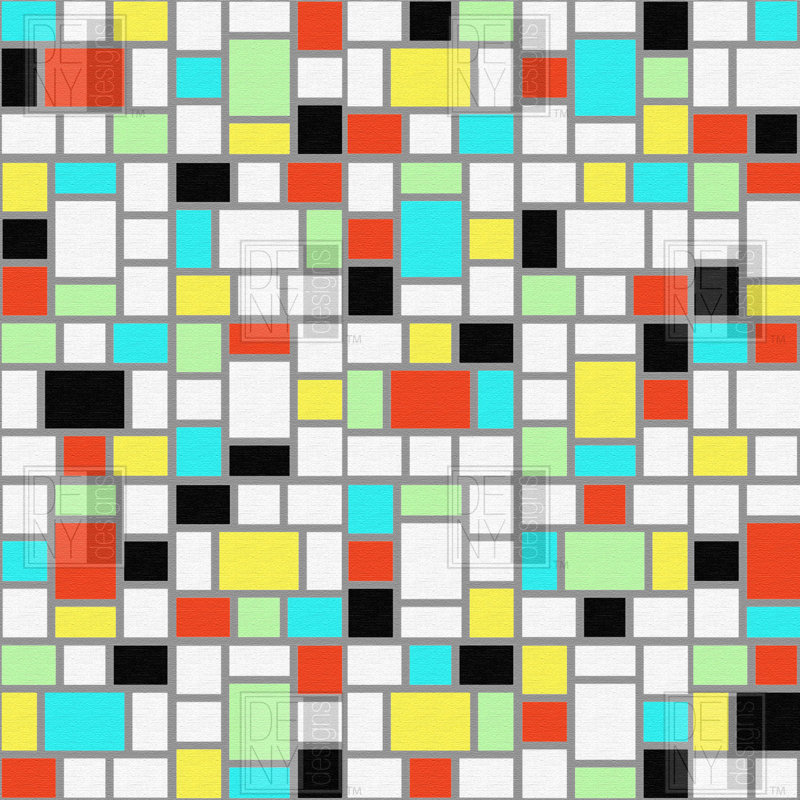 Studebaker Geometric Shower Curtain